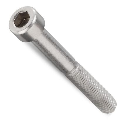 M8-1.25 Socket Head Cap Screw, Zinc Plated Alloy Steel, 80 Mm Length, 150 PK
